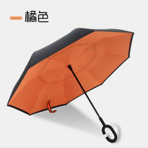Double windproof reverse umbrella 23inch
