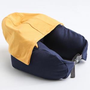 Travel neck pillow with hat 16.5x67cm