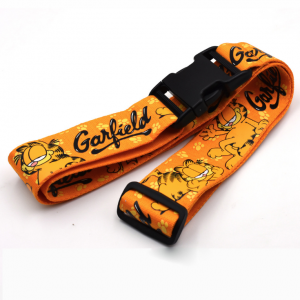Silk-printed one-word luggage strap Approximately 5x200cm