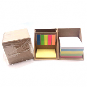Square multifunctional note paper 9x9x9cm