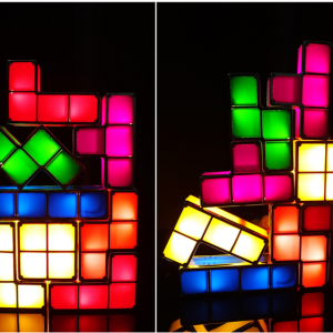 Tetris lights Each box 4x4x4cm