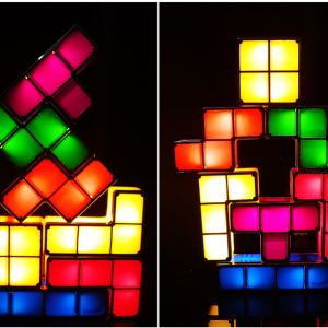 Tetris lights Each box 4x4x4cm